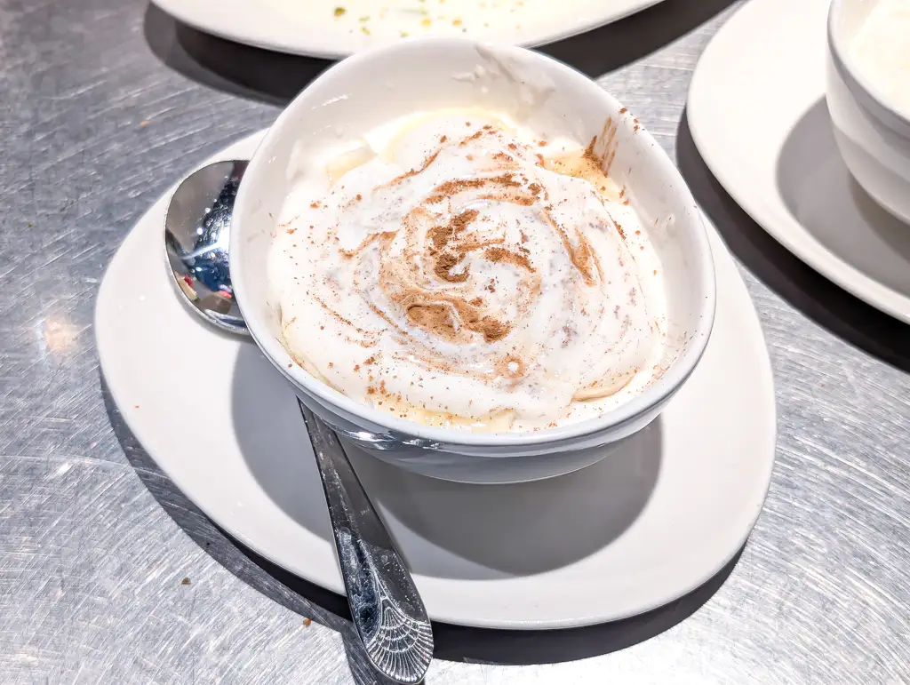 Chai Cream – authentic Indian desserts at SPICE ROOM Denver