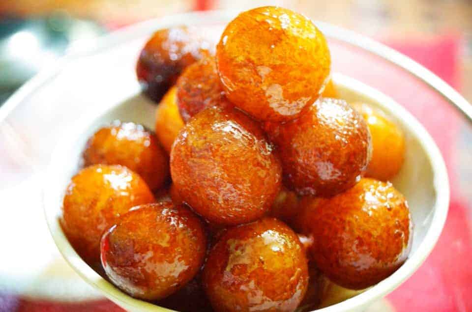 Homemade Gulab Jamun