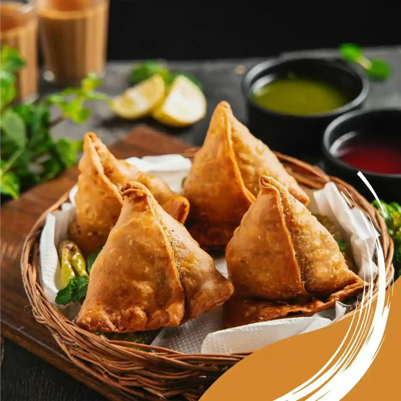 Crispy Vegetable Samosas