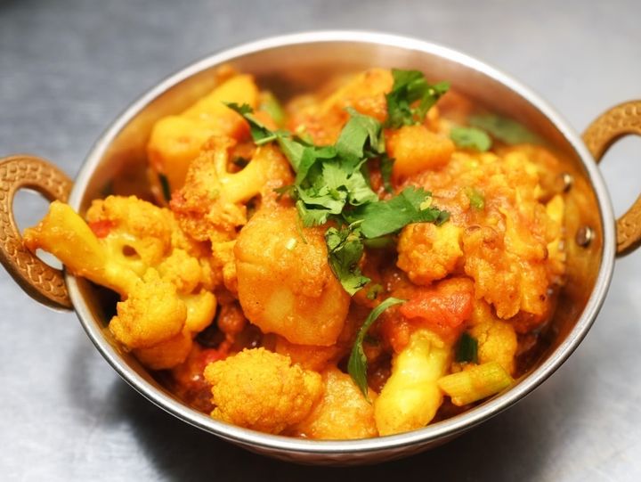 Aloo Gobi served at SPICE ROOM Denver