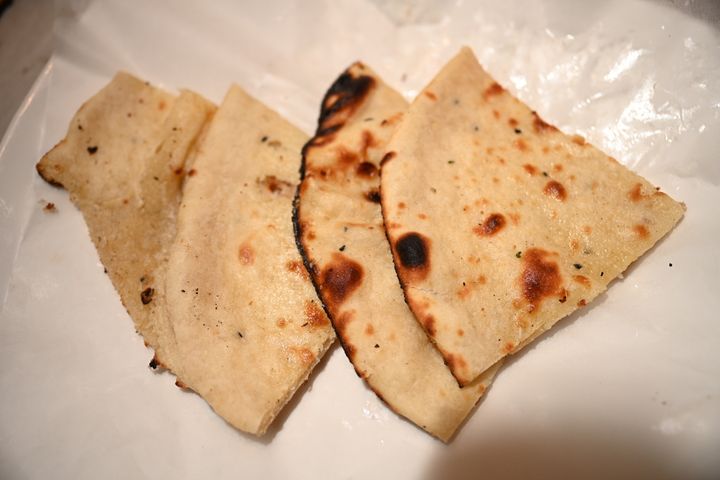 Coconut Naan served at SPICE ROOM Denver