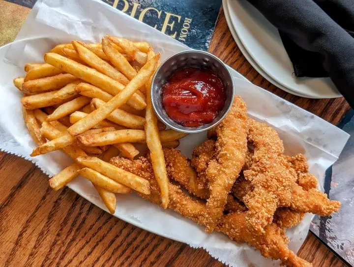 Kid's Chicken Tenders & Fries at SPICE ROOM Denver