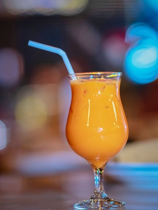 Mango & Pistachio Lassi at SPICE ROOM Denver
