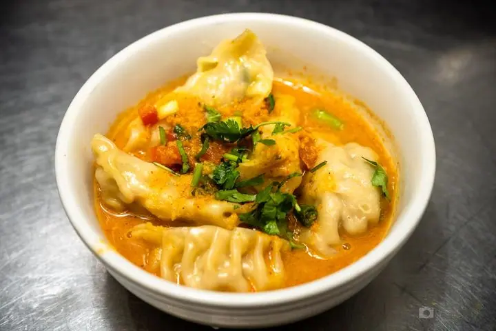 MO:MO Soup (Dumpling Soup) at SPICE ROOM Denver