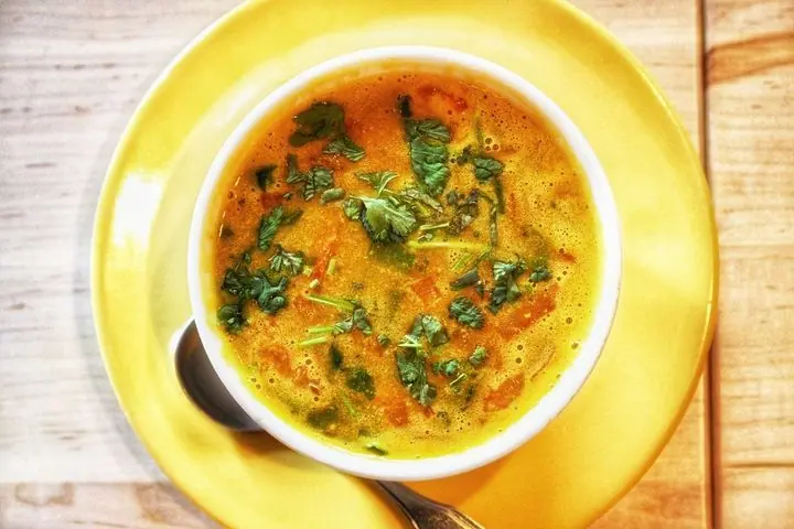 Mulligatawny Soup at SPICE ROOM Denver
