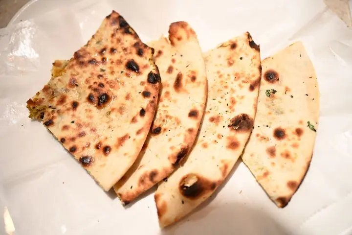 Potato Naan at SPICE ROOM Denver