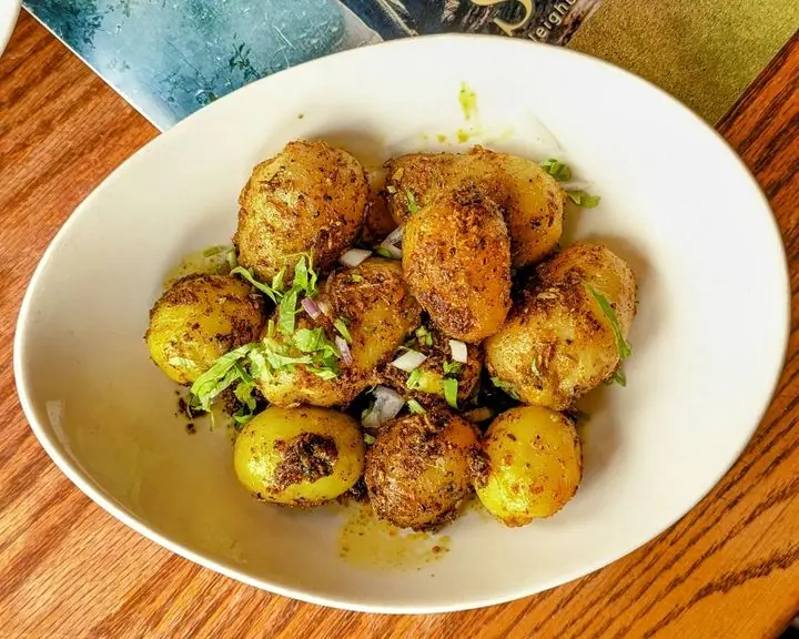 Punjabi Jeera Aloo (Potato) at SPICE ROOM Denver