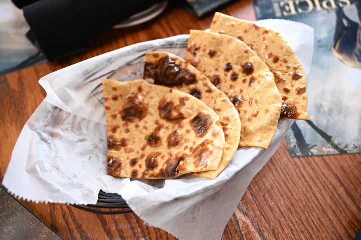 Tandoori Roti served at SPICE ROOM Denver
