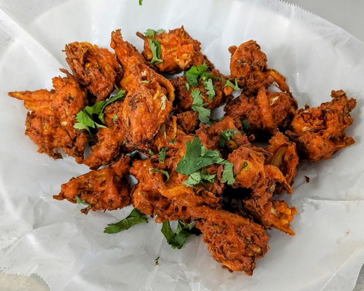 Vegetable Pakora served at SPICE ROOM Denver
